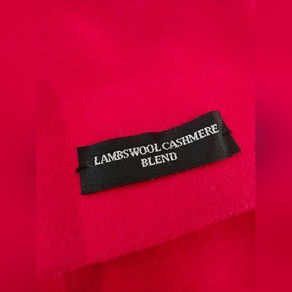 Anne Klein Lambswool Cashmere Coat Double Breasted SZ 10 EUC - Picture 12 of 16